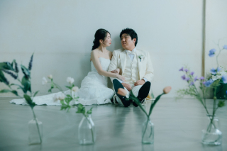 屋内庭園と洋装スタジオで叶える和洋の美しさ