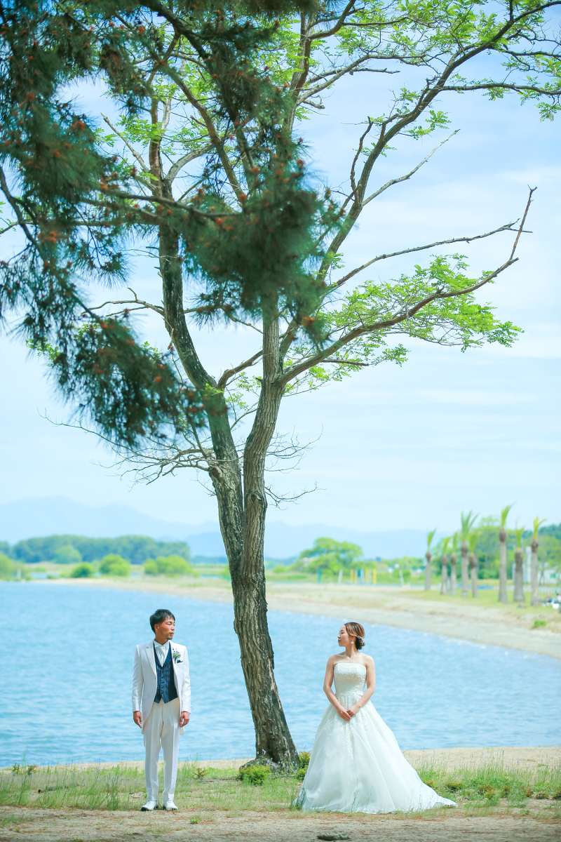 広がる青空と青い海!?