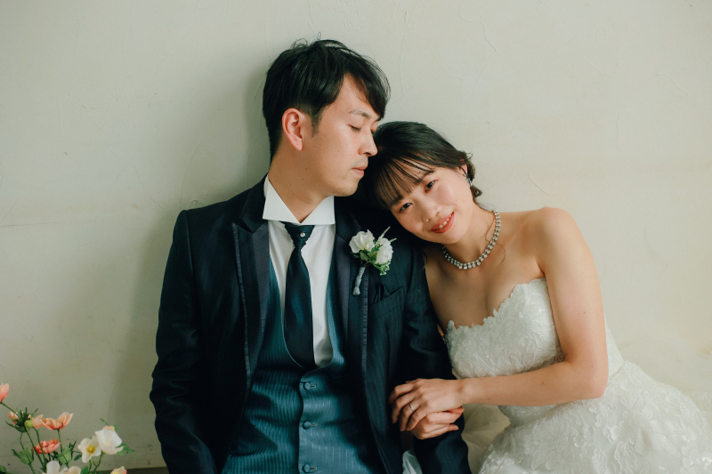 和装は外で、洋装はスタジオで!