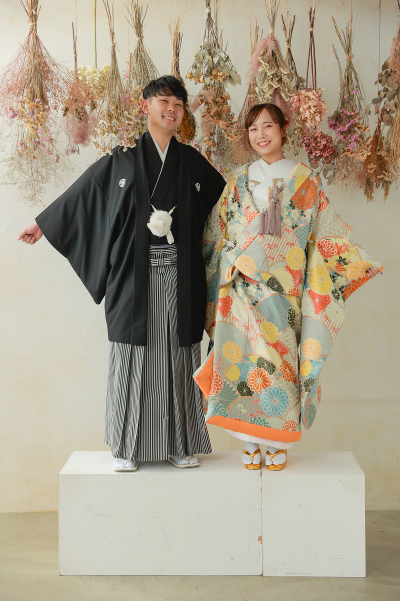 二人だけの和装ハウススタジオ