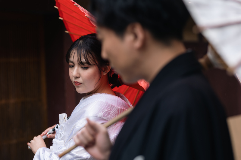 雨の「祇園」も美しい♡