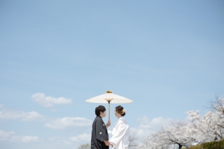 ぽかぽか陽気の鴨川で