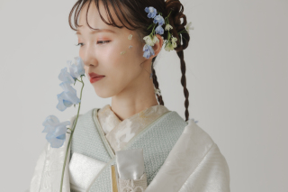 春色白無垢コーディネート♪