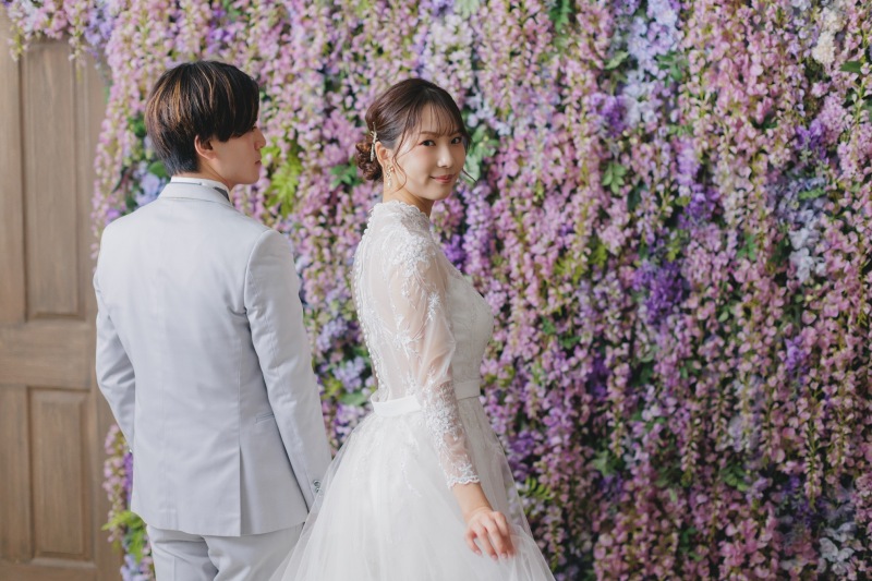 スタジオで和装と洋装撮影！