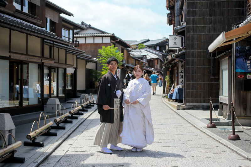 仲良く巡る 祇園の街