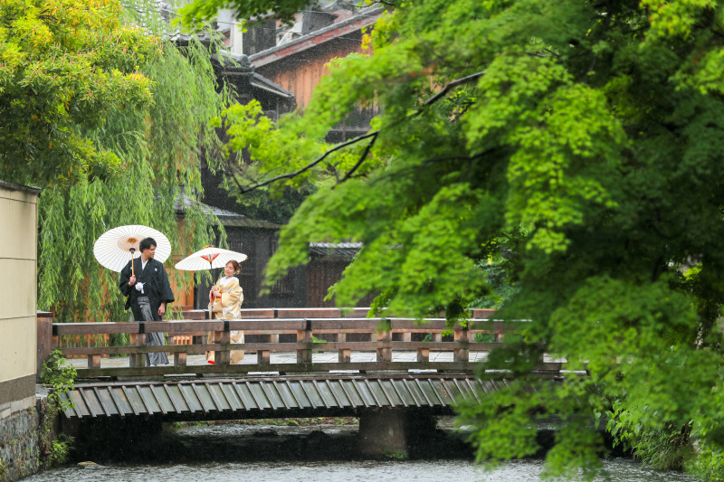 雨の日だからこその撮影を