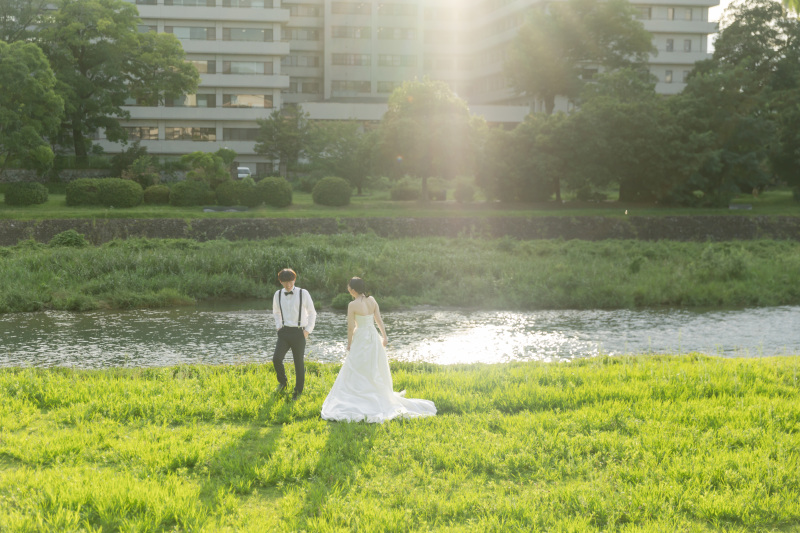 屋内庭園+鴨川ロケーションで和装も洋装も♪