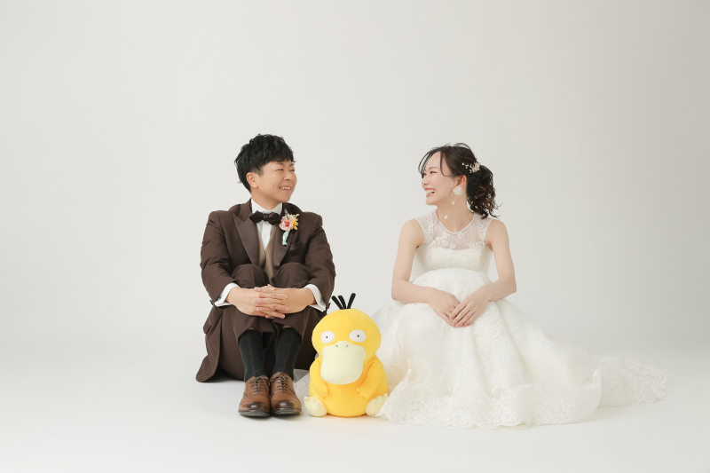 ２点のドレスをスタジオで！