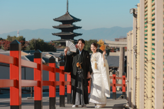 冬でも綺麗な八坂ロケーション