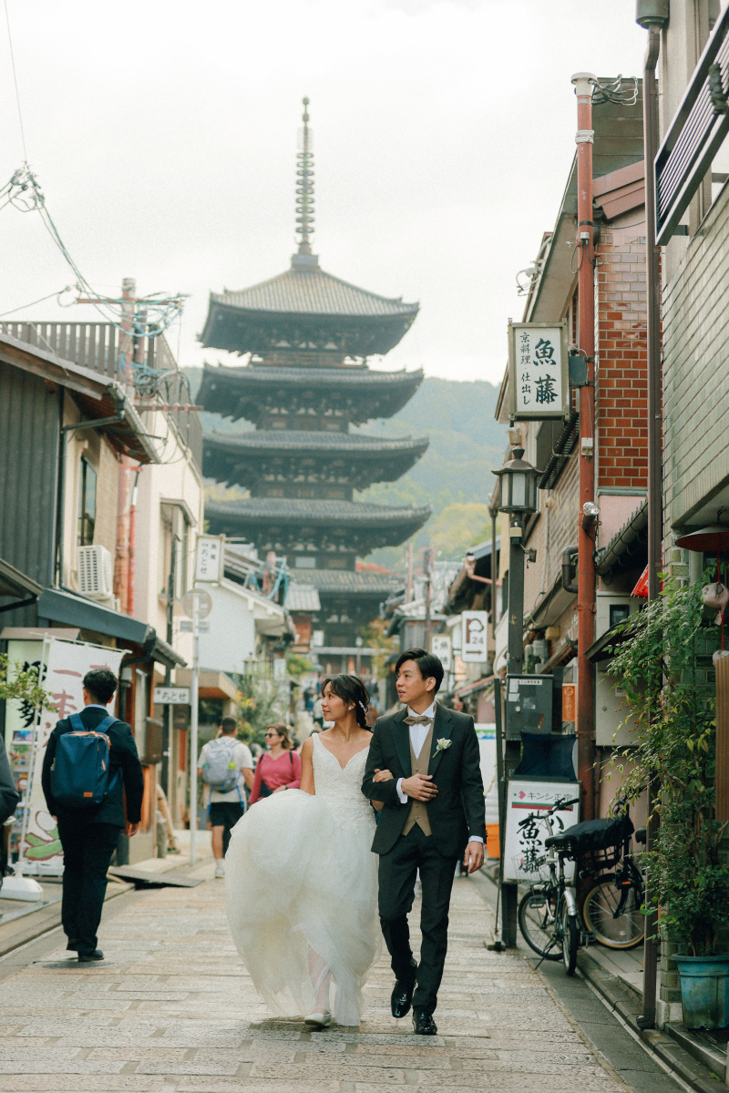 1日で2箇所!まるで観光のウエディングフォト