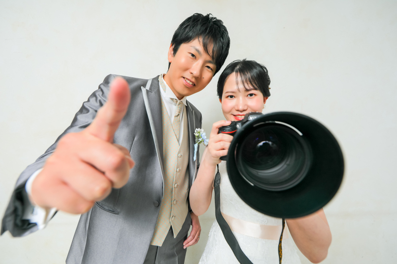家族と残す婚礼写真