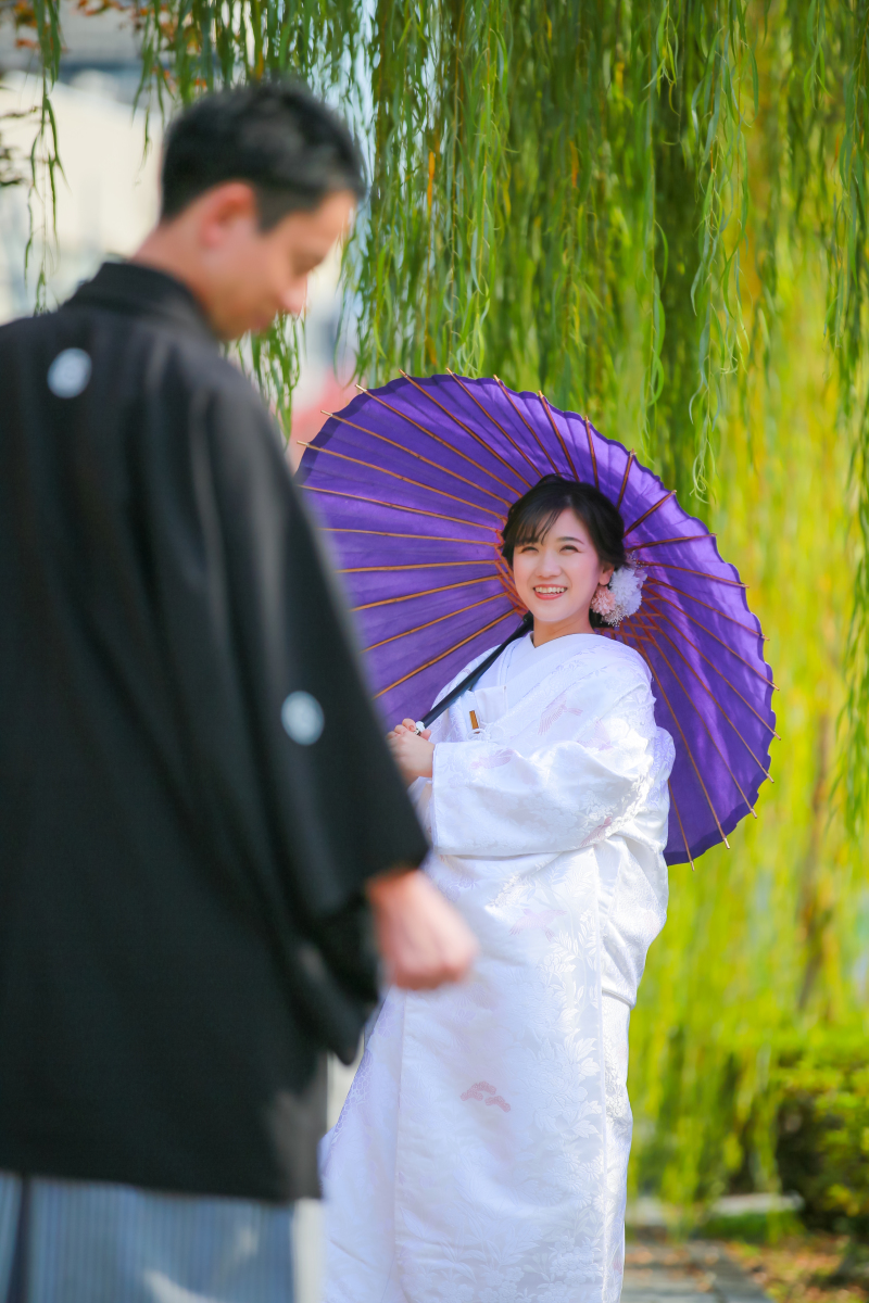 朝の祇園でのロケーションフォト!