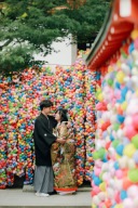 カラフルなくくり猿と一緒に【八坂】