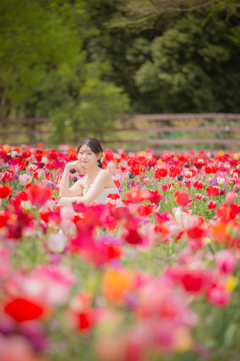 こころまでほぐれる牧場・花畑撮影♡