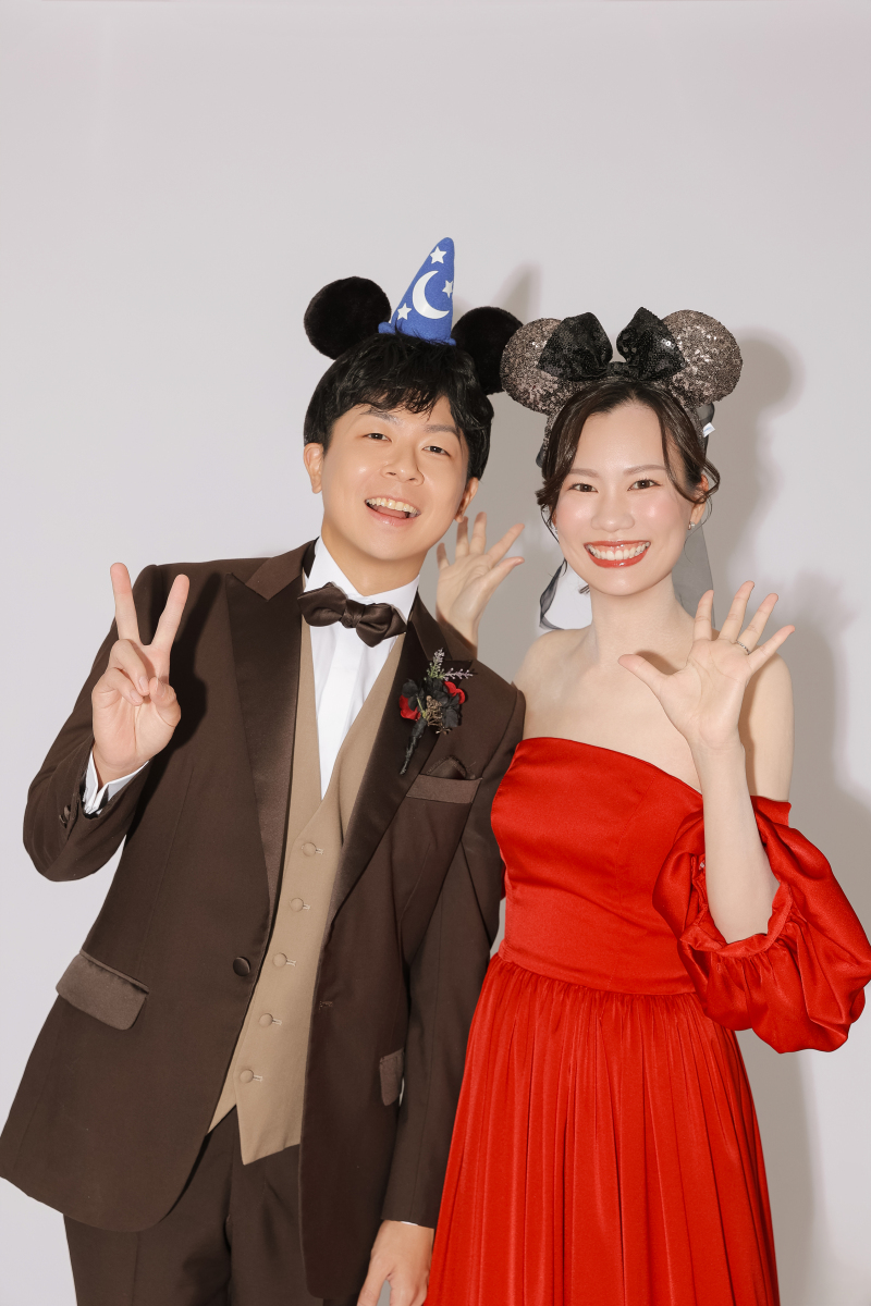 ２点のドレスをスタジオで！