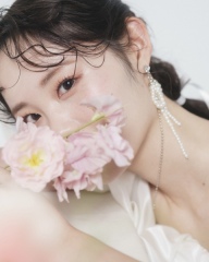 桜シーズンにピッタリ!春っぽスタイル 2着目にはカラードレス♡