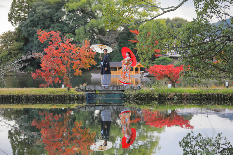 大覚寺で過ごす秋
