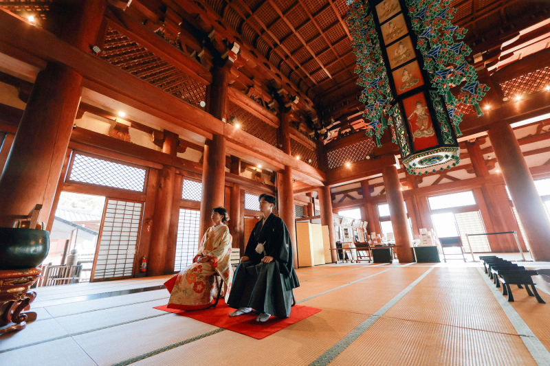 金戒光明寺で大好きなキャラクターと