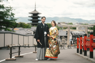 これぞ京都ウェディング【八坂】での撮影