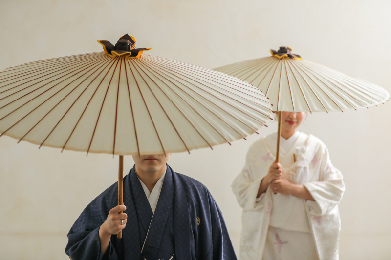 藤の花と共に
