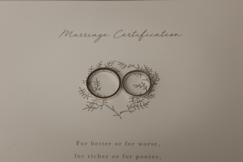 温もり溢れるハウススタジオでのウェディングフォト