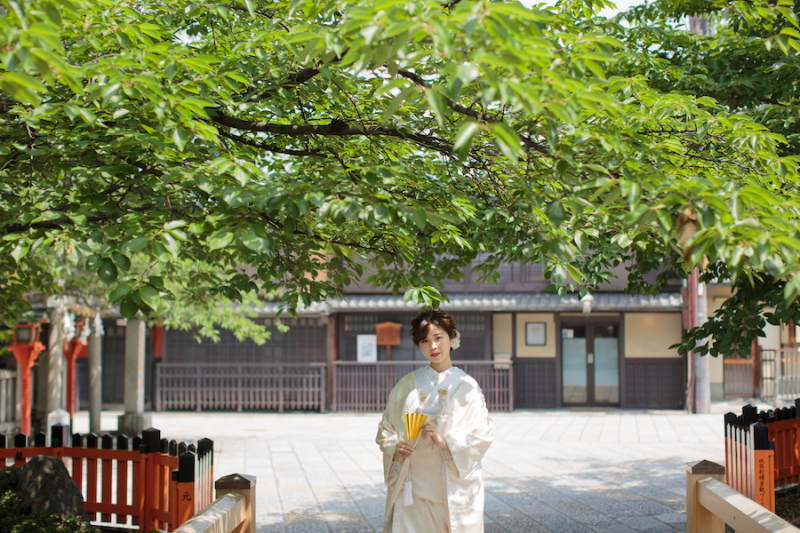 暑い夏でも!!! 新緑ロケーション撮影!!!【祇園】