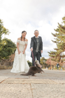 カワウソと一緒に！梅小路公園ロケーション