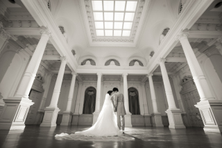 お気に入りのウェディングドレスで♪