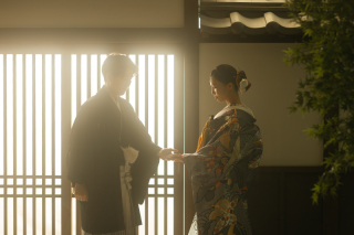 屋内庭園スタジオでも夕景撮影できちゃいます！