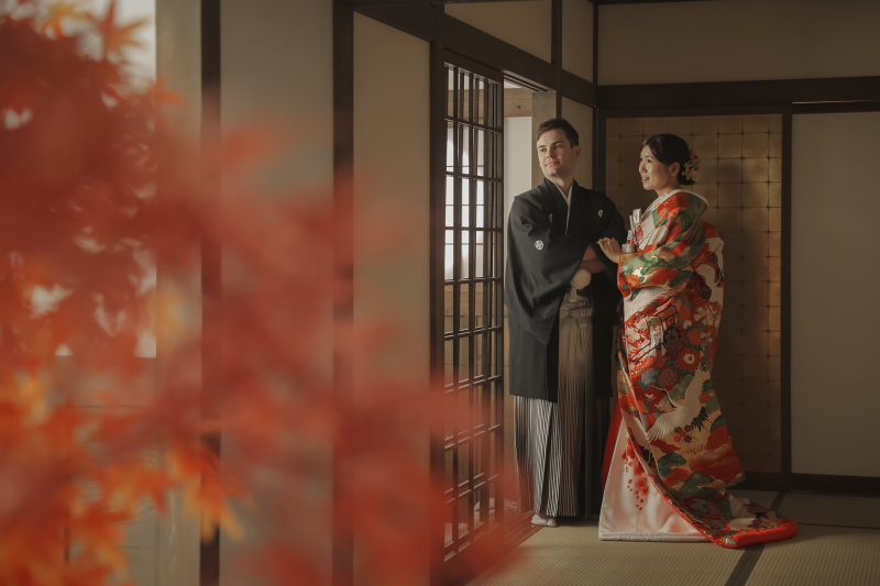 白無垢と色打ち　和を着こなす1日