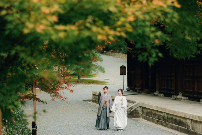 紅葉が美しい泉涌寺です。