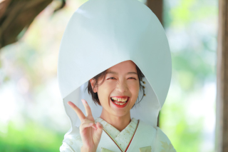 円山公園での白無垢&袴フォトセッション