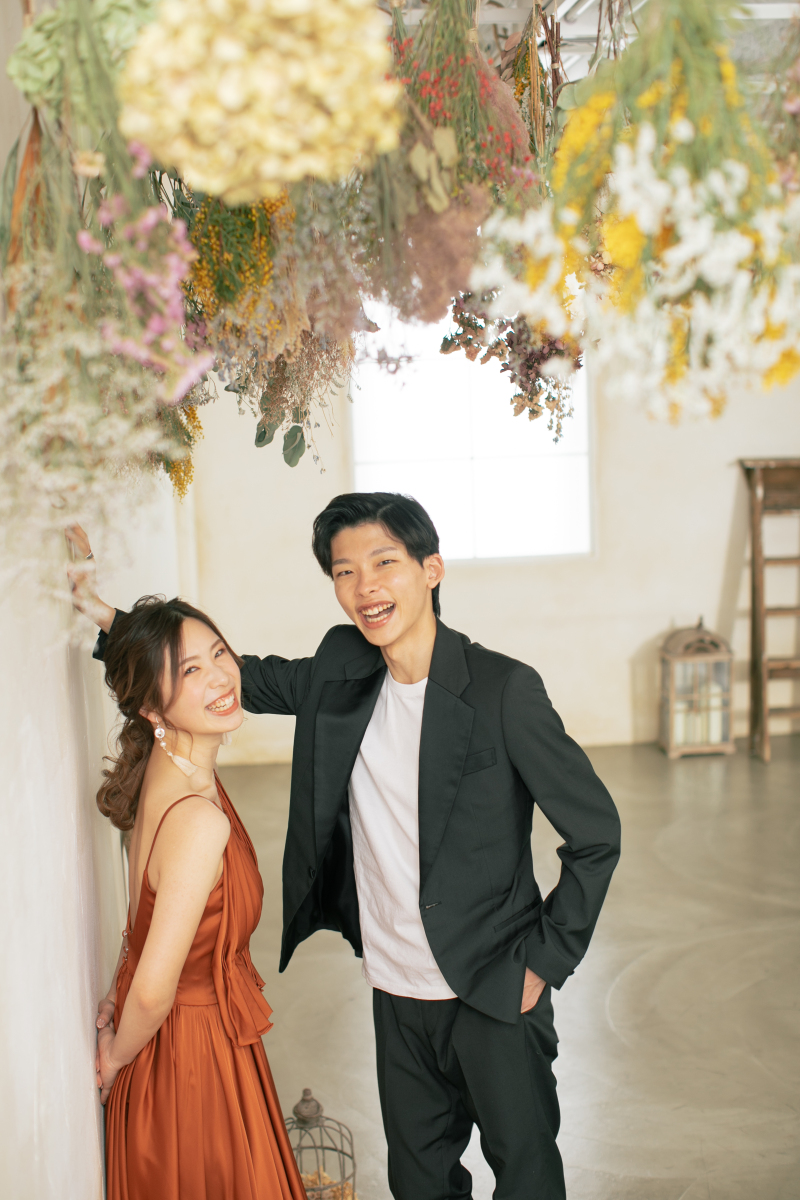 ドライフラワーが可愛い!【ハウススタジオ】