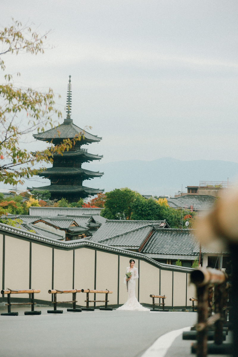 洋装を纏って古都へ