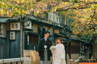 ご家族と一緒にウエディングフォト