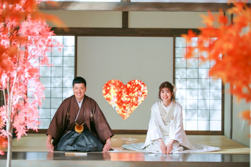 【屋内庭園】の紅葉です！