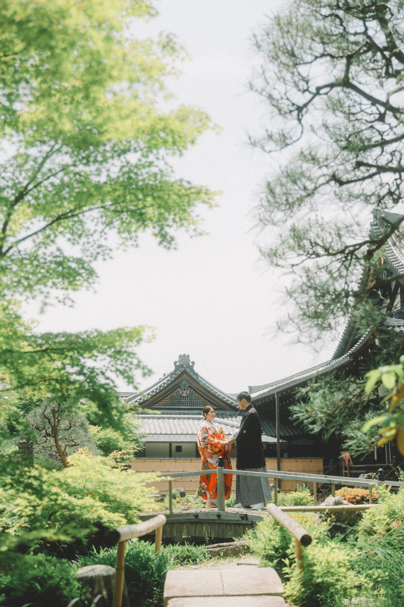 金戒光明寺で思い出に残るウェディングフォト撮影