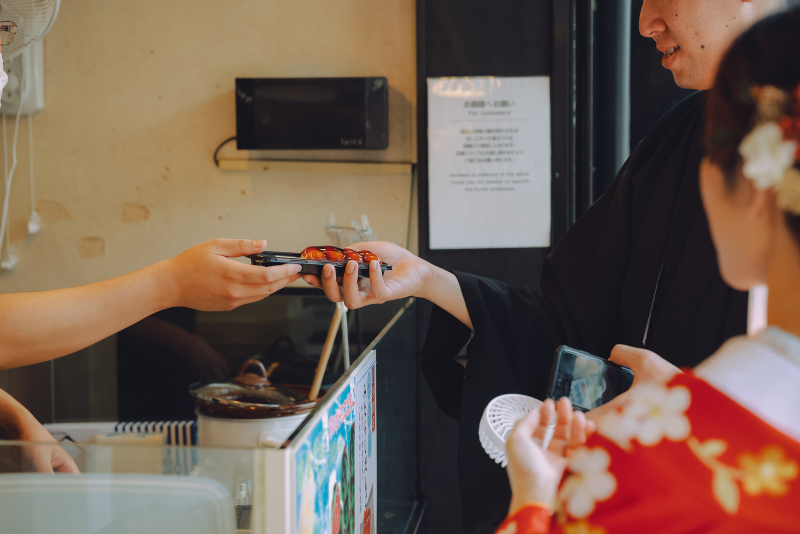 嵐山でお二人らしくも楽しい前撮りを！