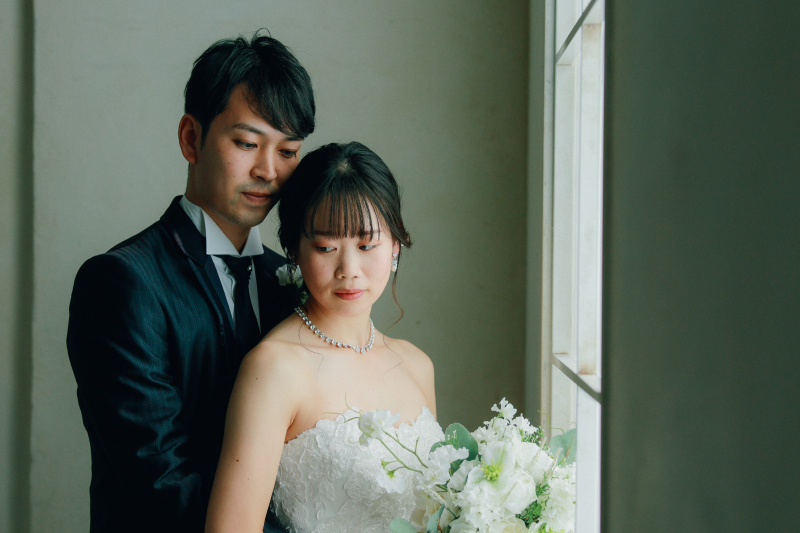 和装は外で、洋装はスタジオで!