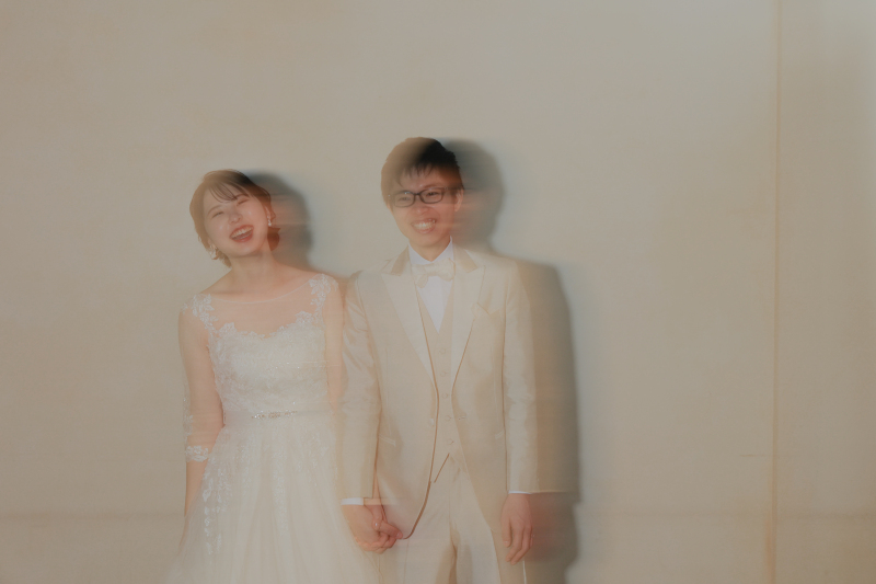 お子様も一緒に!洋装ハウススタジオでウェディングフォト♪