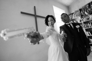 映画のようなウェディングフォト♪