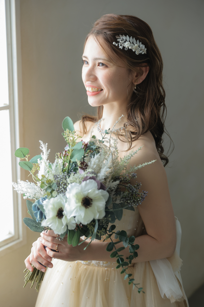 和装と洋装で雰囲気を変えたヘアチェンジ♪