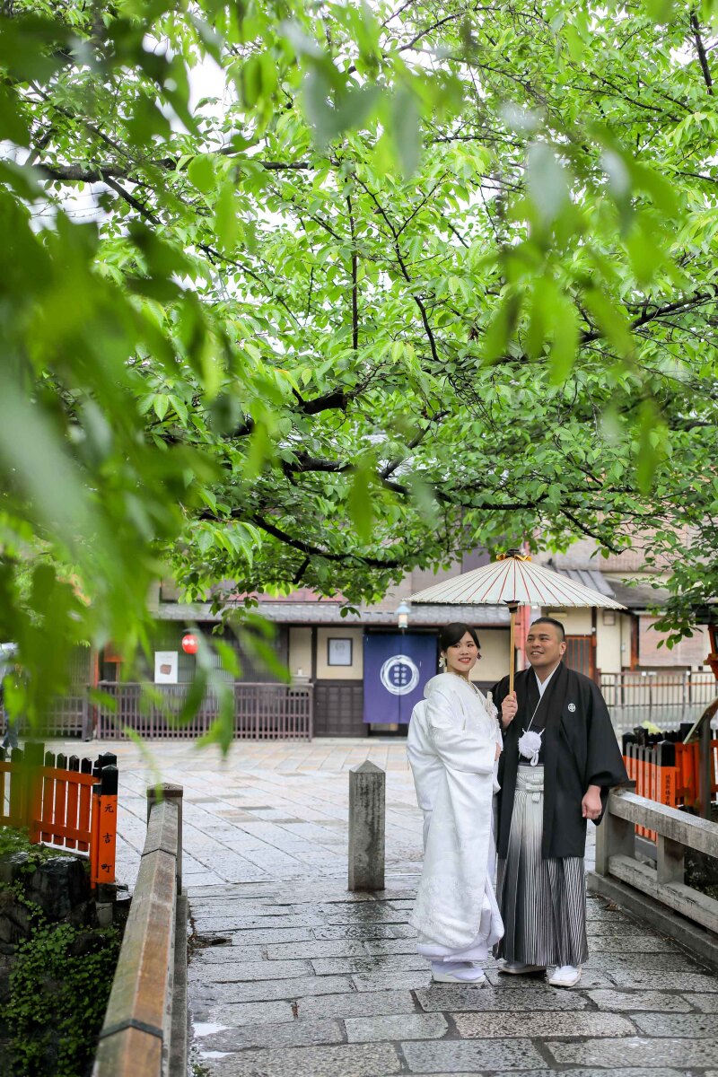 祇園でファイティングポーズ☆