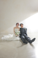 お衣装どちらも純白の和洋撮影♪