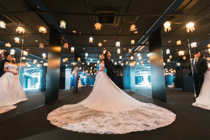 二人きりの水族館Wedding
