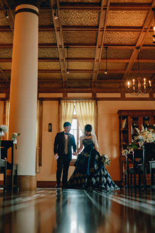 パビリオンコートでお洒落なウェディングフォト♪