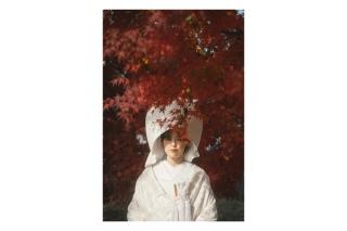 白無垢と綿帽子