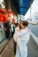 居酒屋での特別な撮影 〜お二人馴染みの場所で新たな思い出を！〜