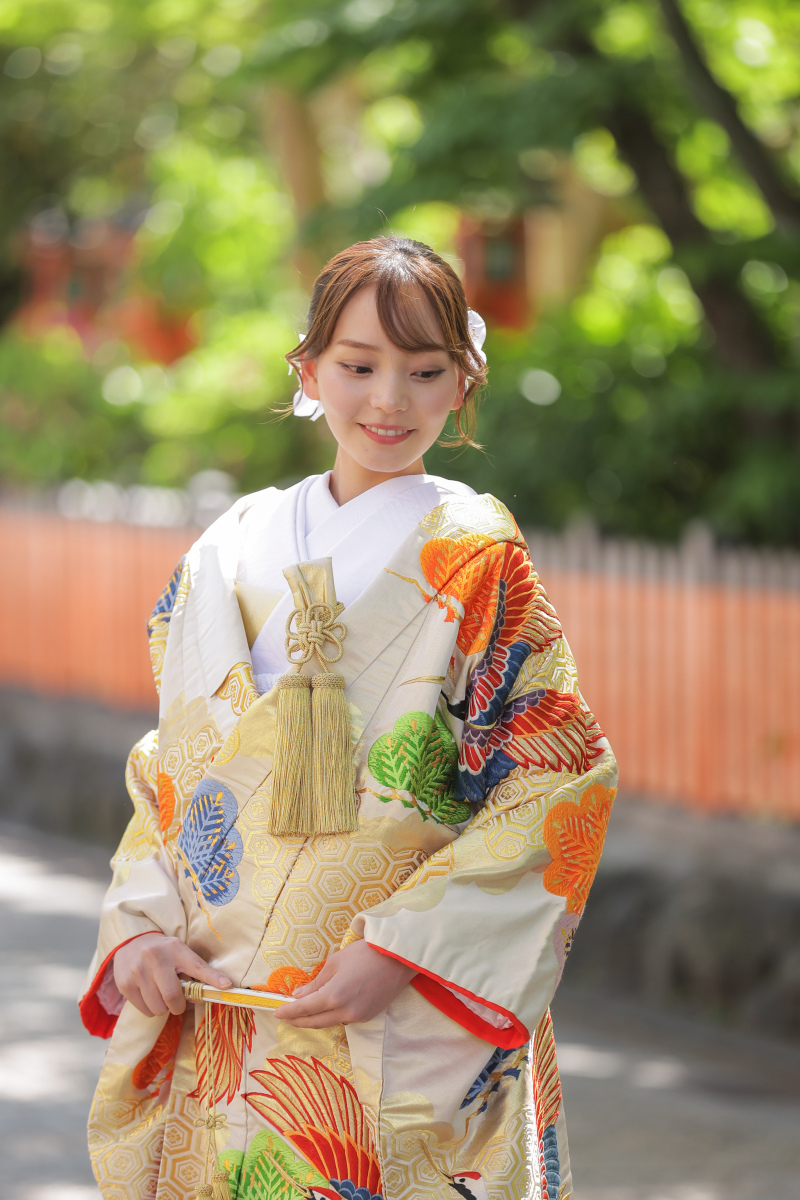 新緑の祇園で和装ロケーション♪