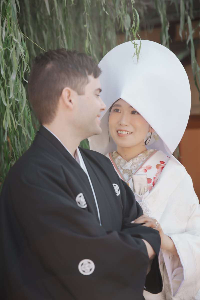 白無垢と色打ち　和を着こなす1日